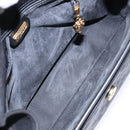 GUCCI Micro GG Supreme Shoulder Bag PVC Black Gold 001 14 0925 Auth 137566-17