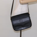 GUCCI Micro GG Supreme Shoulder Bag PVC Black Gold 001 14 0925 Auth 137566-23