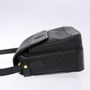 GUCCI Micro GG Supreme Shoulder Bag PVC Black Gold 001 14 0925 Auth 137566-5