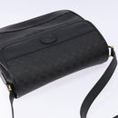 GUCCI Micro GG Supreme Shoulder Bag PVC Black Gold 001 14 0925 Auth 137566-6