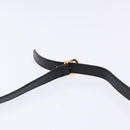 GUCCI Micro GG Supreme Shoulder Bag PVC Black Gold 001 14 0925 Auth 137566-8