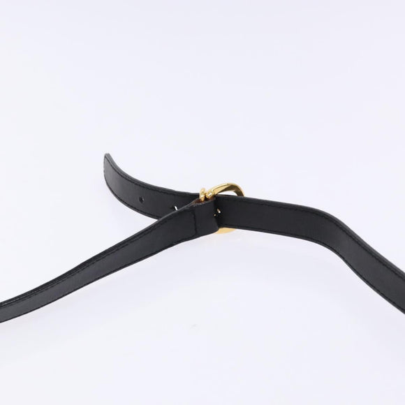 GUCCI Micro GG Supreme Shoulder Bag PVC Black Gold 001 14 0925 Auth 137566