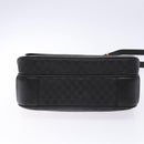 GUCCI Micro GG Supreme Shoulder Bag PVC Black Gold 001 14 0925 Auth 137566-9