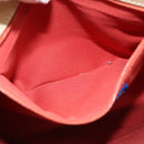 BURBERRY Nova Check Blue Label Shoulder Bag Canvas Leather Pink Auth 137567-12