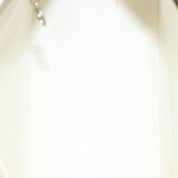 CHANEL Matelasse Reprint Tote Bag Caviar Skin White CC Auth 137578