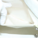 CHANEL Matelasse Reprint Tote Bag Caviar Skin White CC Auth 137578-20