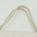 CHANEL Matelasse Reprint Tote Bag Caviar Skin White CC Auth 137578-8