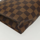 LOUIS VUITTON Damier Ebene Posh Toilette 26 Pouch N47543 LV Auth 137581-15
