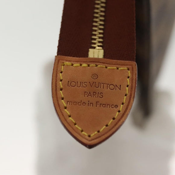 LOUIS VUITTON Damier Ebene Posh Toilette 26 Pouch N47543 LV Auth 137581