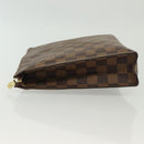 LOUIS VUITTON Damier Ebene Posh Toilette 26 Pouch N47543 LV Auth 137581-3