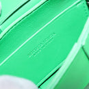 BOTTEGA VENETA MAXI INTRECCIATO Candy Cassette Bag Leather Green Auth 137583-17
