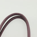PRADA Hand Bag Nylon Purple Gold Auth 137586-8
