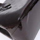 LOUIS VUITTON Monogram Vernis Wilshire PM Hand Bag Amarante M93641 Auth 137592-16