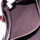 LOUIS VUITTON Monogram Vernis Wilshire PM Hand Bag Amarante M93641 Auth 137592-11