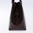 LOUIS VUITTON Monogram Vernis Wilshire PM Hand Bag Amarante M93641 Auth 137592-4