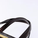 LOUIS VUITTON Monogram Vernis Wilshire PM Hand Bag Amarante M93641 Auth 137592-8