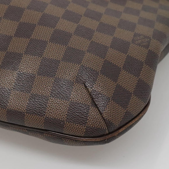 LOUIS VUITTON Damier Ebene Bloomsbury GM Shoulder Bag N42250 LV Auth 137597