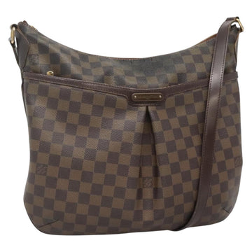 LOUIS VUITTON Damier Ebene Bloomsbury GM Shoulder Bag N42250 LV Auth 137597