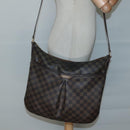 LOUIS VUITTON Damier Ebene Bloomsbury GM Shoulder Bag N42250 LV Auth 137597-23