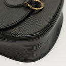 LOUIS VUITTON Epi Saint Cloud PM Shoulder Bag Black M52212 LV Auth 137598-14