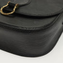 LOUIS VUITTON Epi Saint Cloud PM Shoulder Bag Black M52212 LV Auth 137598-15