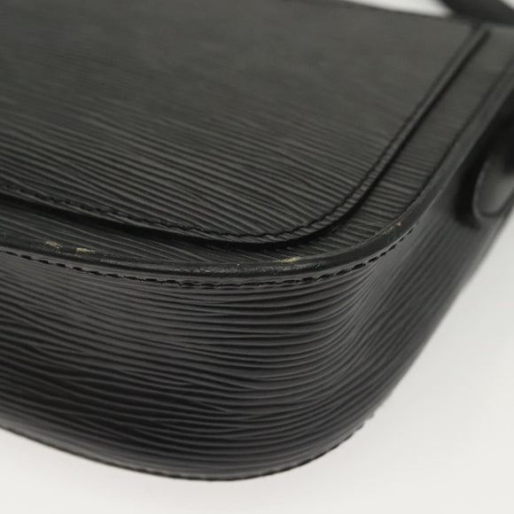 LOUIS VUITTON Epi Saint Cloud PM Shoulder Bag Black M52212 LV Auth 137598