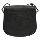 LOUIS VUITTON Epi Saint Cloud PM Shoulder Bag Black M52212 LV Auth 137598-2