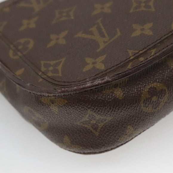 LOUIS VUITTON Monogram Saint Cloud MM Shoulder Bag M51243 LV Auth 137615