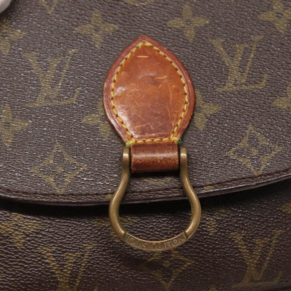 LOUIS VUITTON Monogram Saint Cloud MM Shoulder Bag M51243 LV Auth 137615