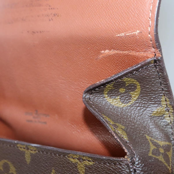 LOUIS VUITTON Monogram Saint Cloud MM Shoulder Bag M51243 LV Auth 137615