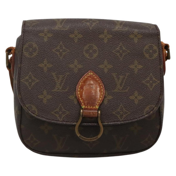 LOUIS VUITTON Monogram Saint Cloud MM Shoulder Bag M51243 LV Auth 137615