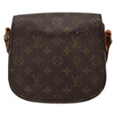 LOUIS VUITTON Monogram Saint Cloud MM Shoulder Bag M51243 LV Auth 137615-2