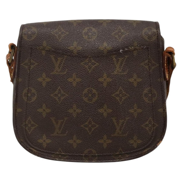 LOUIS VUITTON Monogram Saint Cloud MM Shoulder Bag M51243 LV Auth 137615
