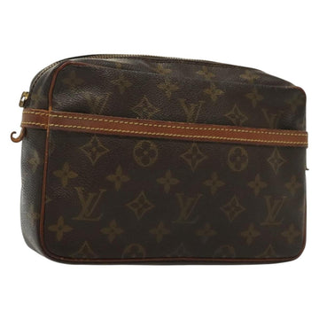 LOUIS VUITTON Monogram Compiegne 23 Clutch Bag M51847 LV Auth 137616