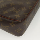 LOUIS VUITTON Monogram Compiegne 23 Clutch Bag M51847 LV Auth 137616-16