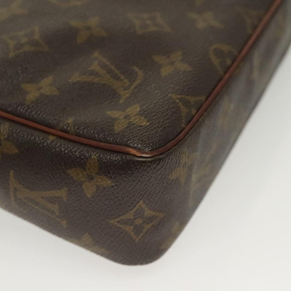 LOUIS VUITTON Monogram Compiegne 23 Clutch Bag M51847 LV Auth 137616