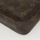 LOUIS VUITTON Monogram Compiegne 23 Clutch Bag M51847 LV Auth 137616-7