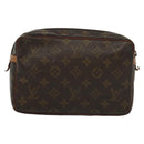 LOUIS VUITTON Monogram Compiegne 23 Clutch Bag M51847 LV Auth 137616-2