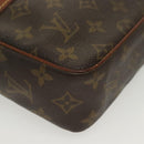 LOUIS VUITTON Monogram Compiegne 23 Clutch Bag M51847 LV Auth 137616-14