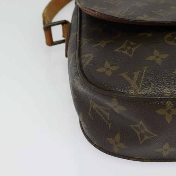 LOUIS VUITTON Monogram Saint Cloud GM Shoulder Bag M51242 LV Auth 137620