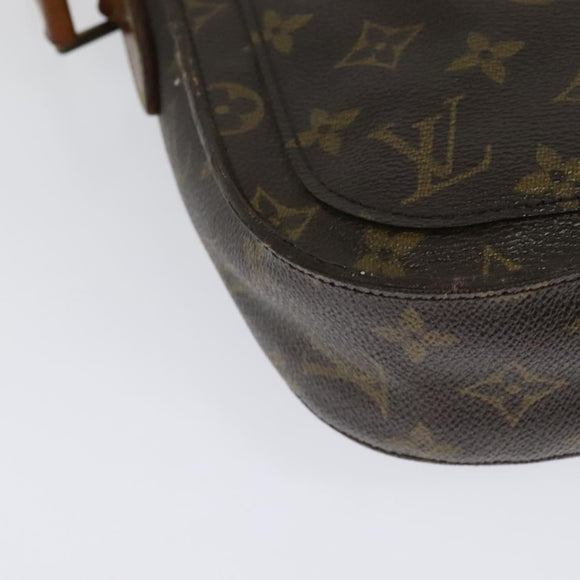 LOUIS VUITTON Monogram Saint Cloud GM Shoulder Bag M51242 LV Auth 137620