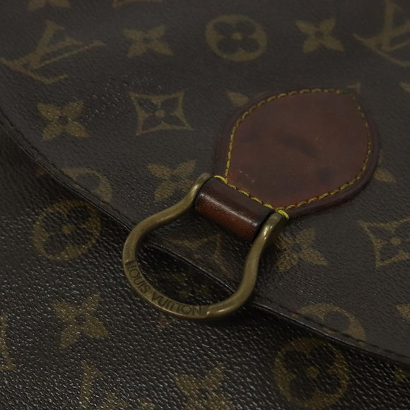 LOUIS VUITTON Monogram Saint Cloud GM Shoulder Bag M51242 LV Auth 137620