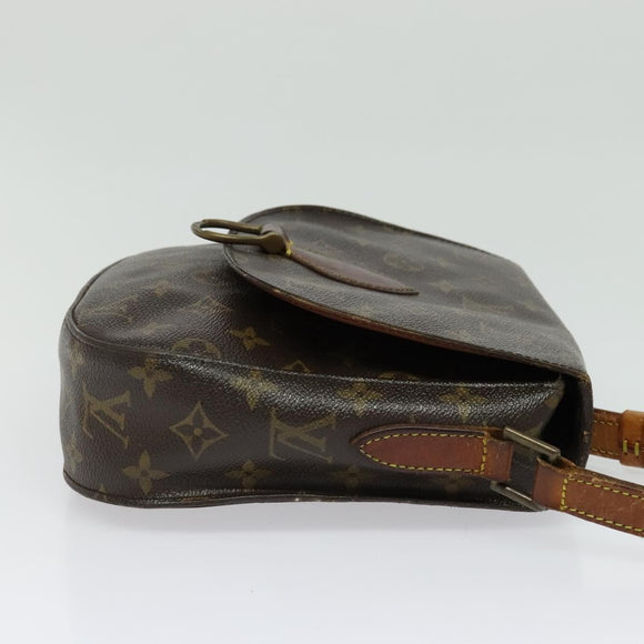 LOUIS VUITTON Monogram Saint Cloud GM Shoulder Bag M51242 LV Auth 137620
