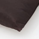 PRADA Shoulder Bag Nylon Black Silver Auth 137625-16