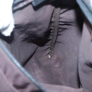 PRADA Shoulder Bag Nylon Black Silver Auth 137625-19