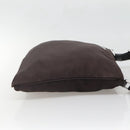 PRADA Shoulder Bag Nylon Black Silver Auth 137625-4