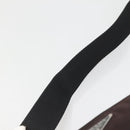 PRADA Shoulder Bag Nylon Black Silver Auth 137625-8