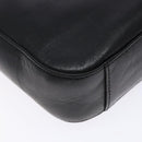 BURBERRY Shoulder Bag Leather Black Auth 137630-13