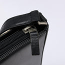 BURBERRY Shoulder Bag Leather Black Auth 137630-15