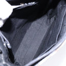 BURBERRY Shoulder Bag Leather Black Auth 137630-17
